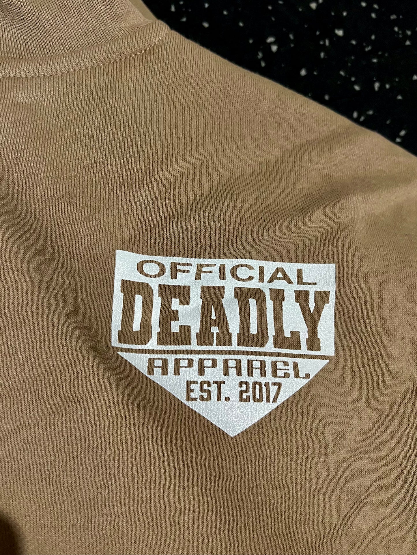Tan Deadly Hoodie