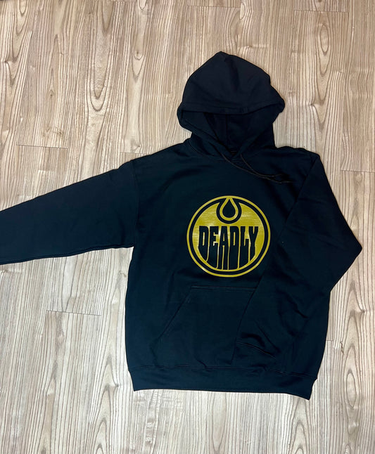 Gold Oilers Deadly Hoodie