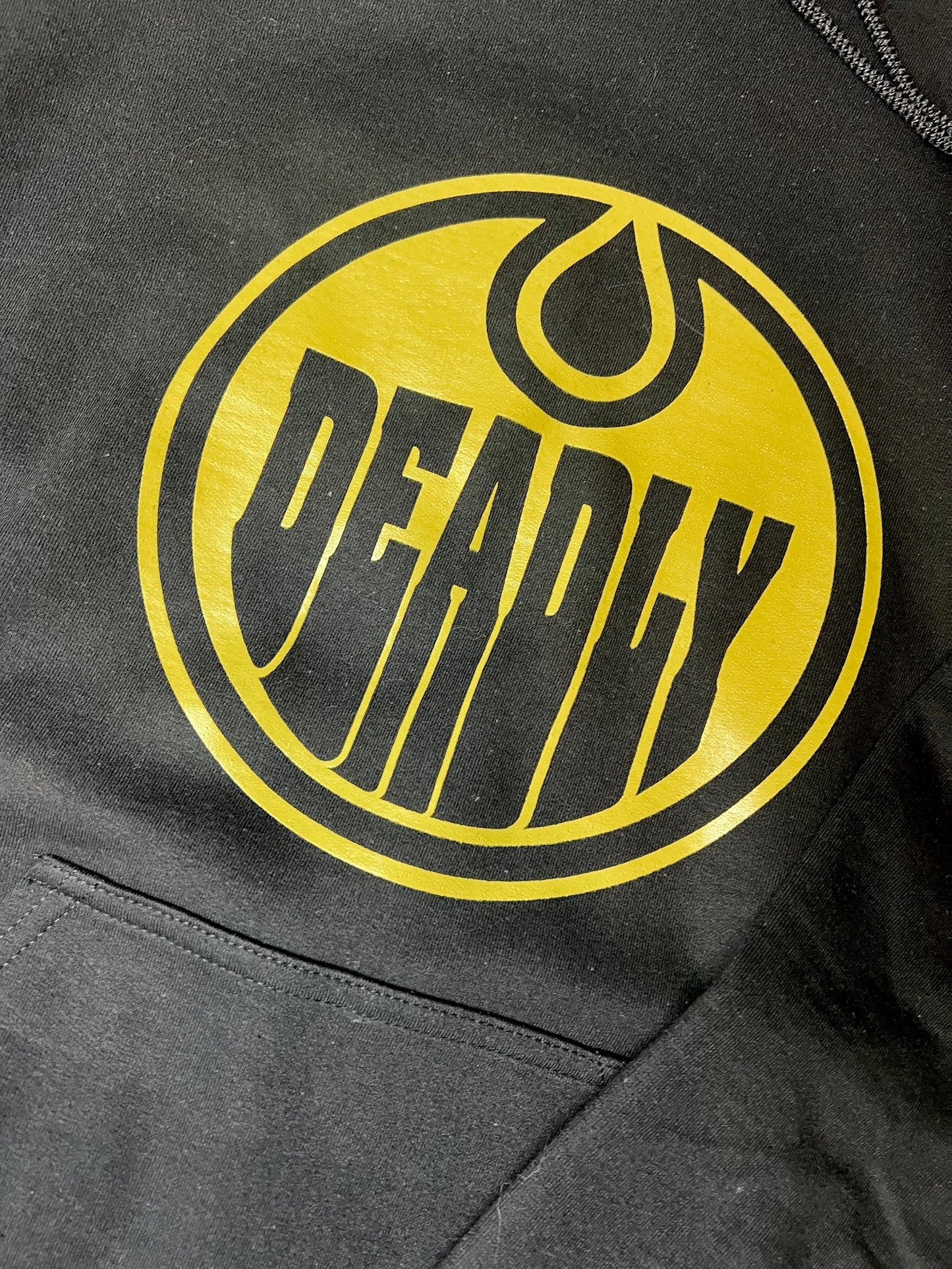 Gold Oilers Deadly Hoodie