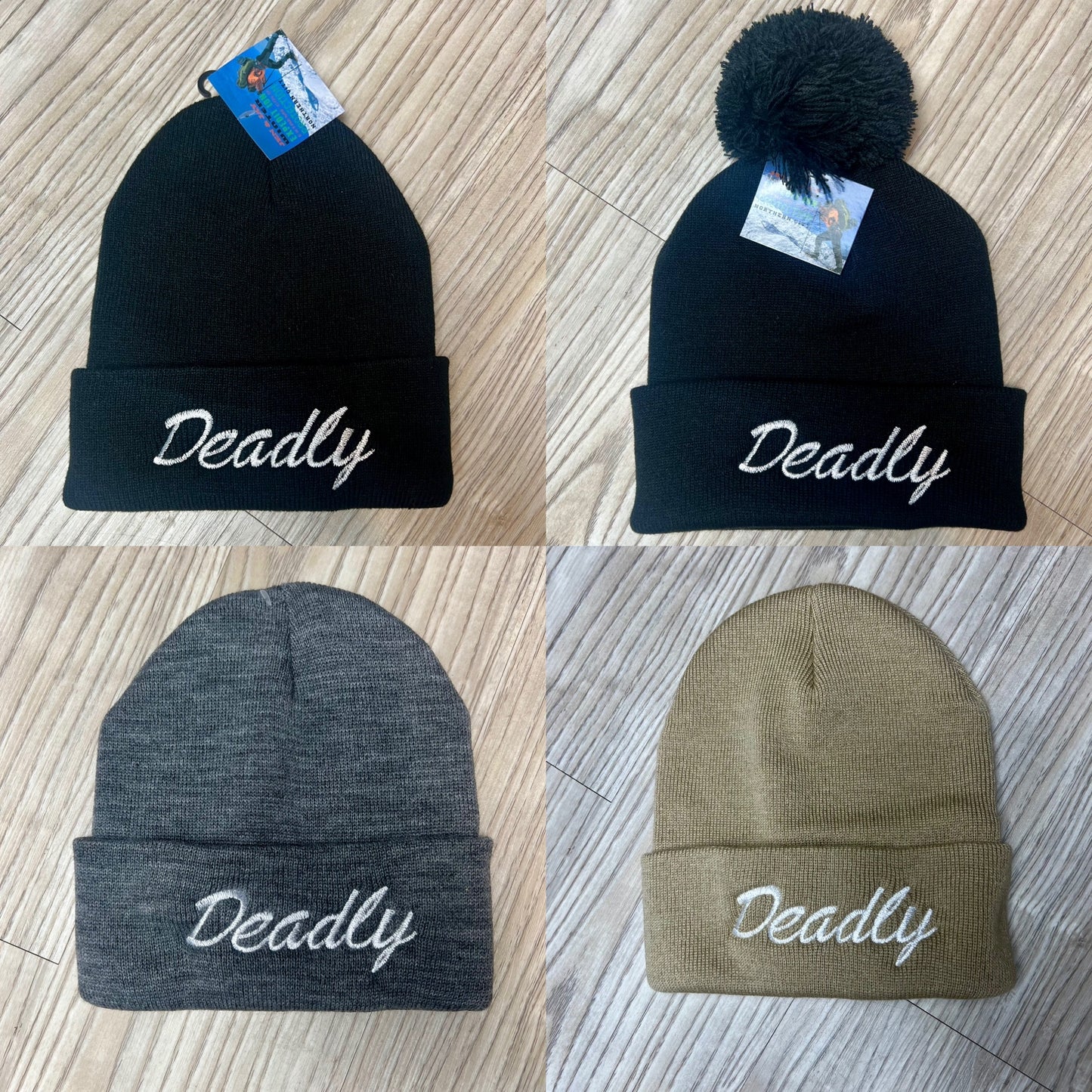 Embroidered Toque